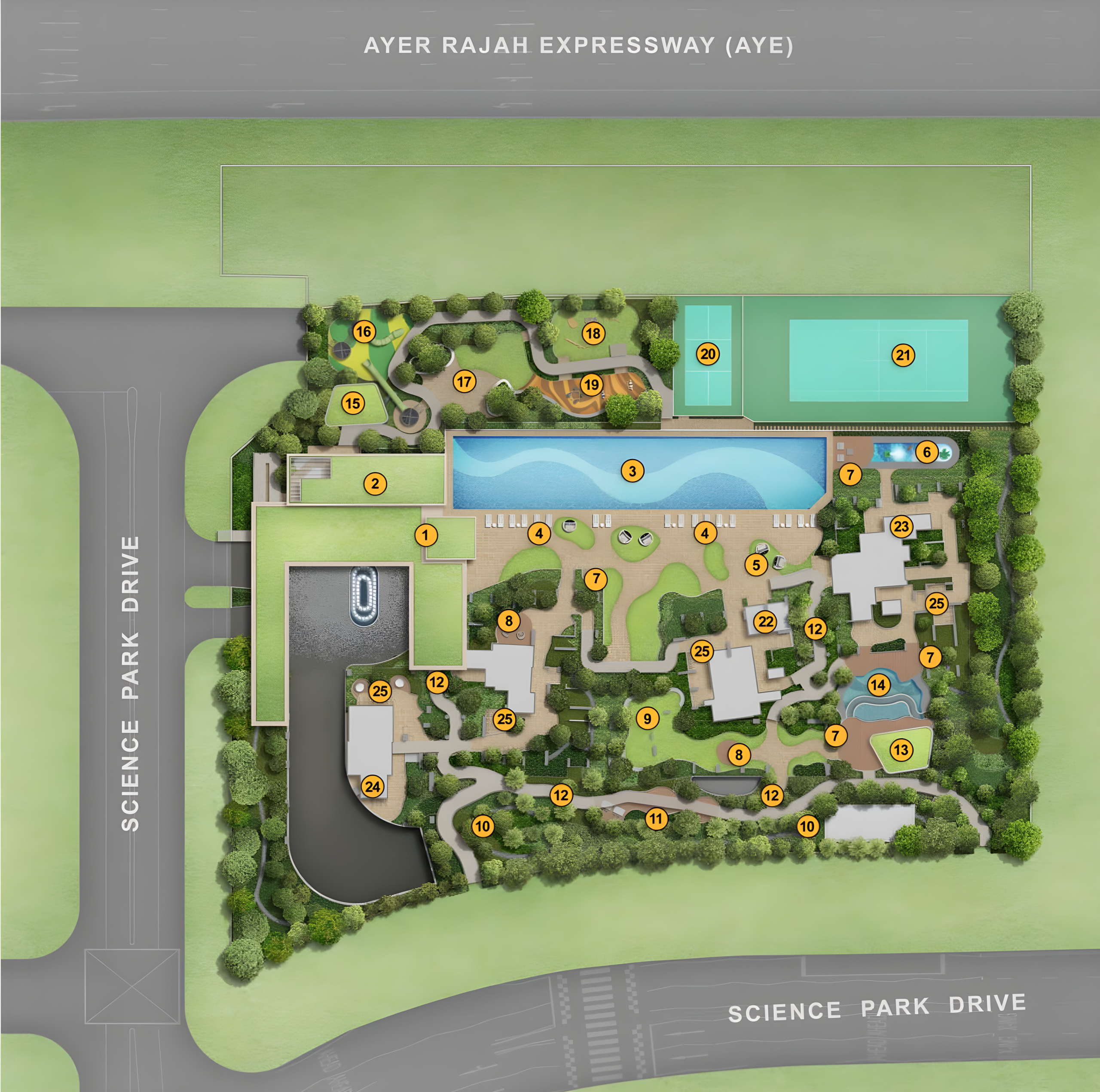LyndenWoods Facilities Site Plan