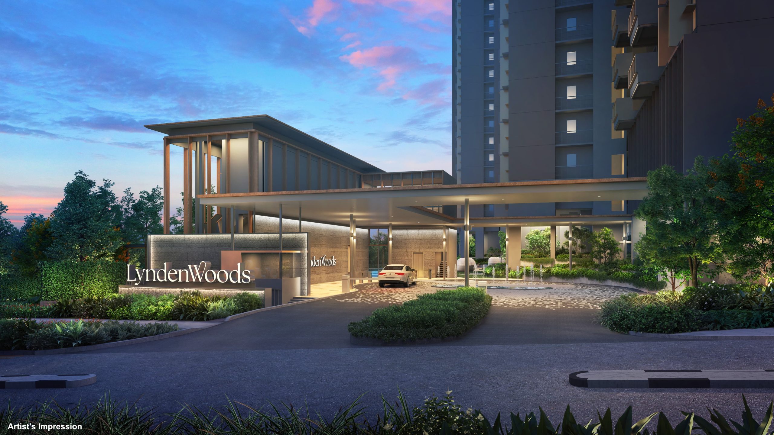 LyndenWoods Grand Arrival Plaza