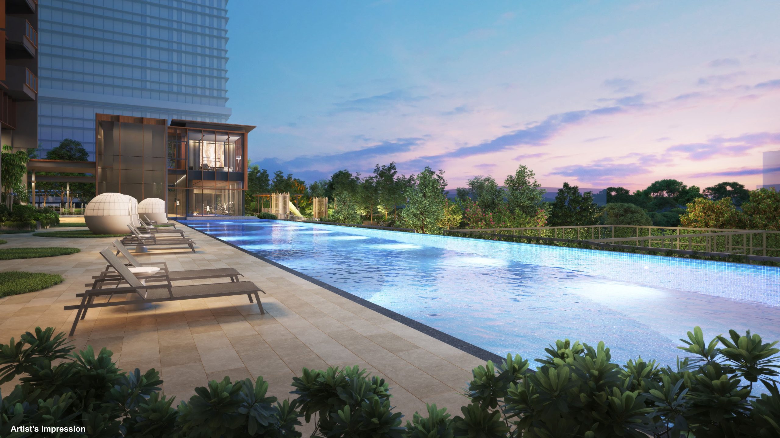 LyndenWoods Infinity Lap Pool (50m)